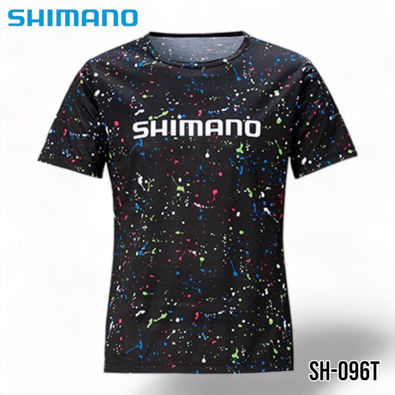 《SHIMANO》SH-096T 短袖T恤 棉質吸水速乾 抗UV機能T恤 中壢鴻海釣具館