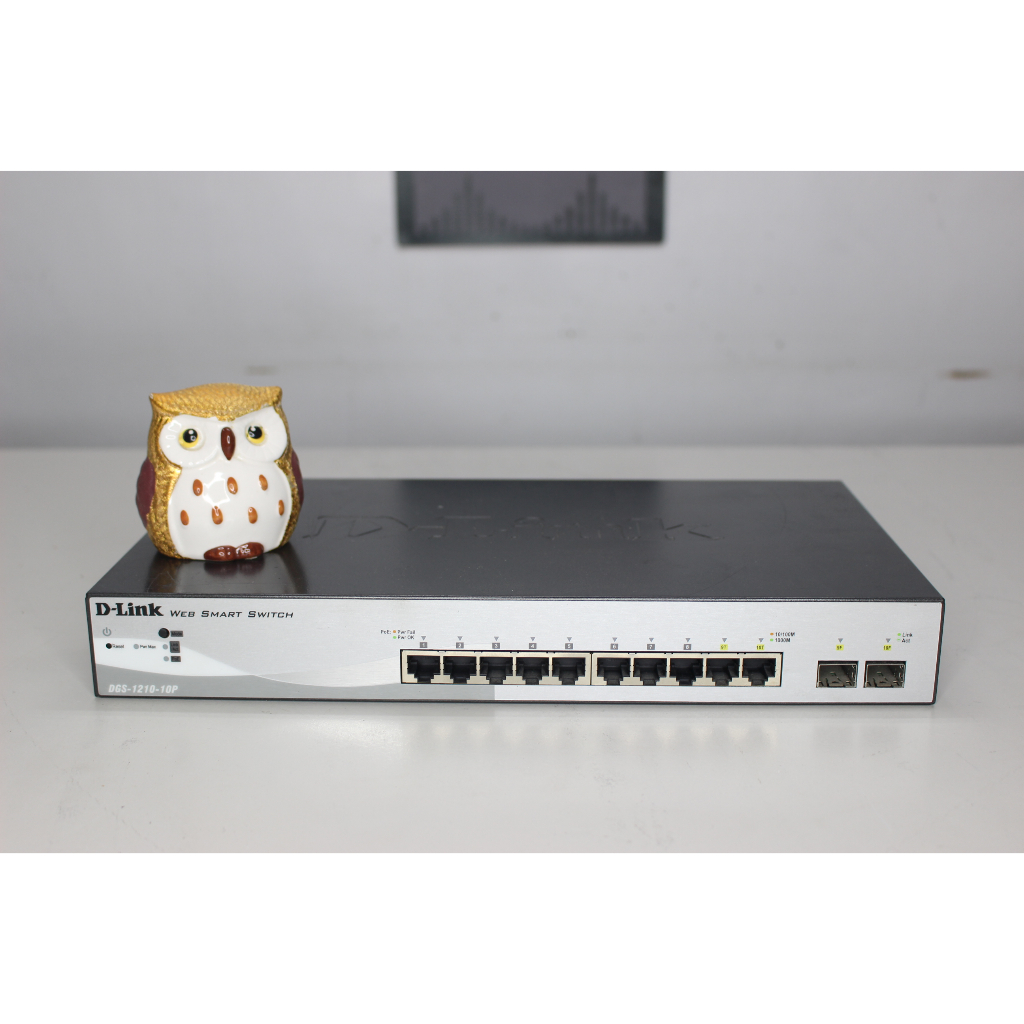 D-Link DGS-1210-10 8-Port Gigabit Smart Managed Switc