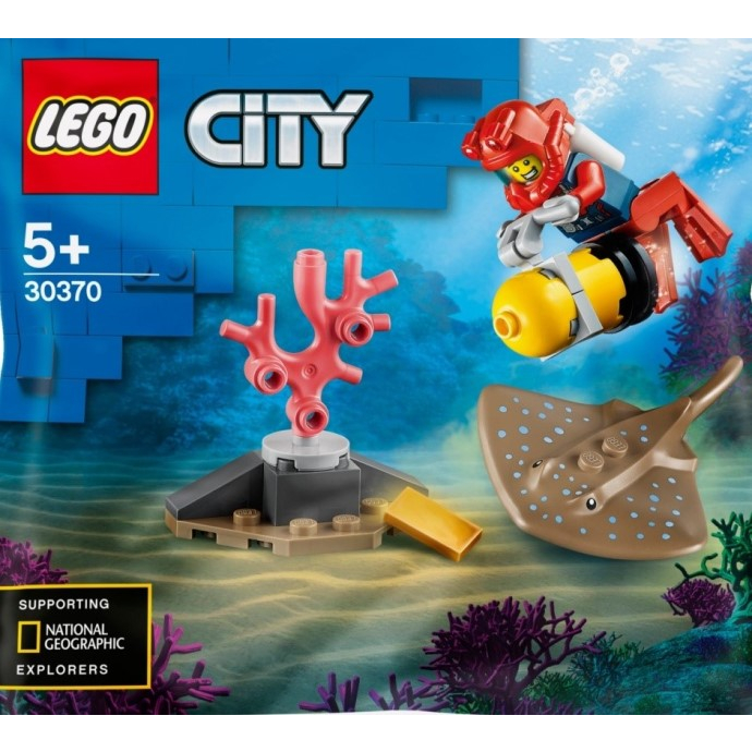 LEGO 樂高 30370 City 海洋潛水員 Ocean Diver