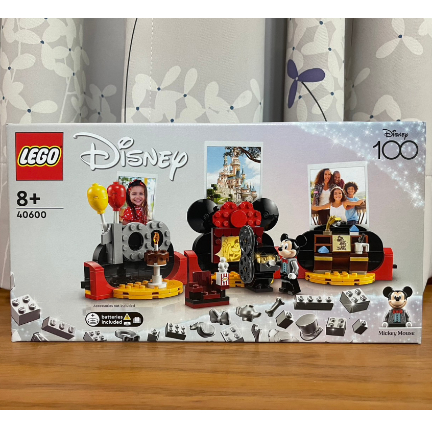 【椅比呀呀|高雄屏東】LEGO 樂高 40600 迪士尼100週年慶典 迪士尼相框 米奇復古放映機 Disney