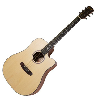 【貝斯特音樂】Comet CG600DC 切角-41吋民謠吉他 附贈Pickx2、移調夾、背帶、吉他袋