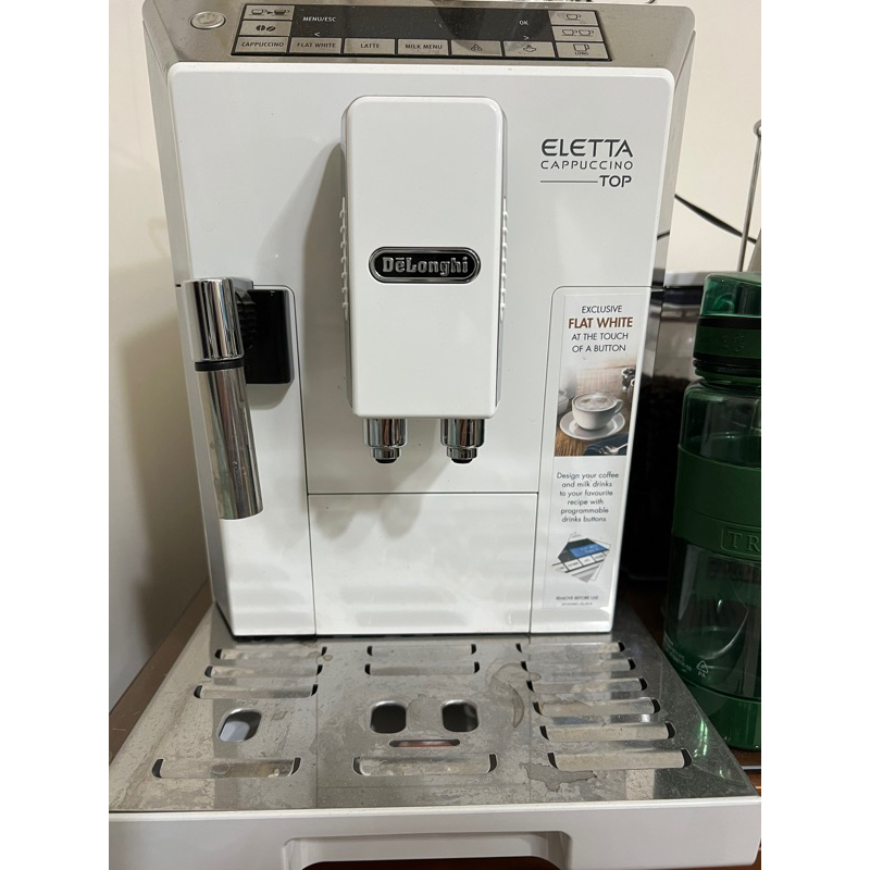 Delonghi 全自動義式 奶泡 咖啡機 義式咖啡 全自動咖啡機 ECAM45.760.W 白色 二手