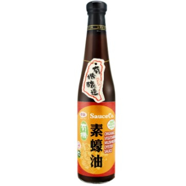 【雄讚購物】【味榮】有機香菇素蠔油420ml/瓶 #超商限2瓶  @全素