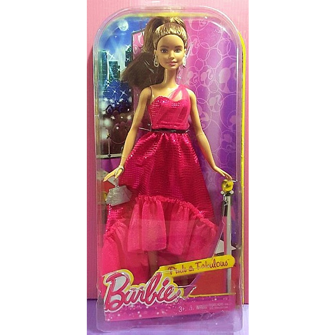 Mika💛芭比娃娃 亮麗晚宴 粉色精美禮服（全新盒損）Barbie