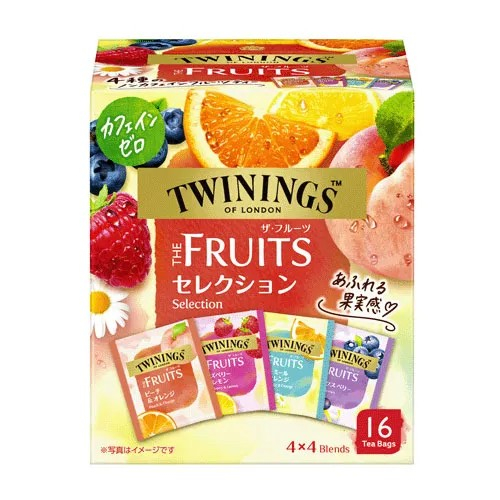 【露露連】日本TWININGS 綜合水果茶16包
