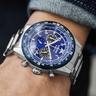 CITIZEN星辰 Chronograph系列 光動能 時尚計時腕錶 43mm/CA4554-84L