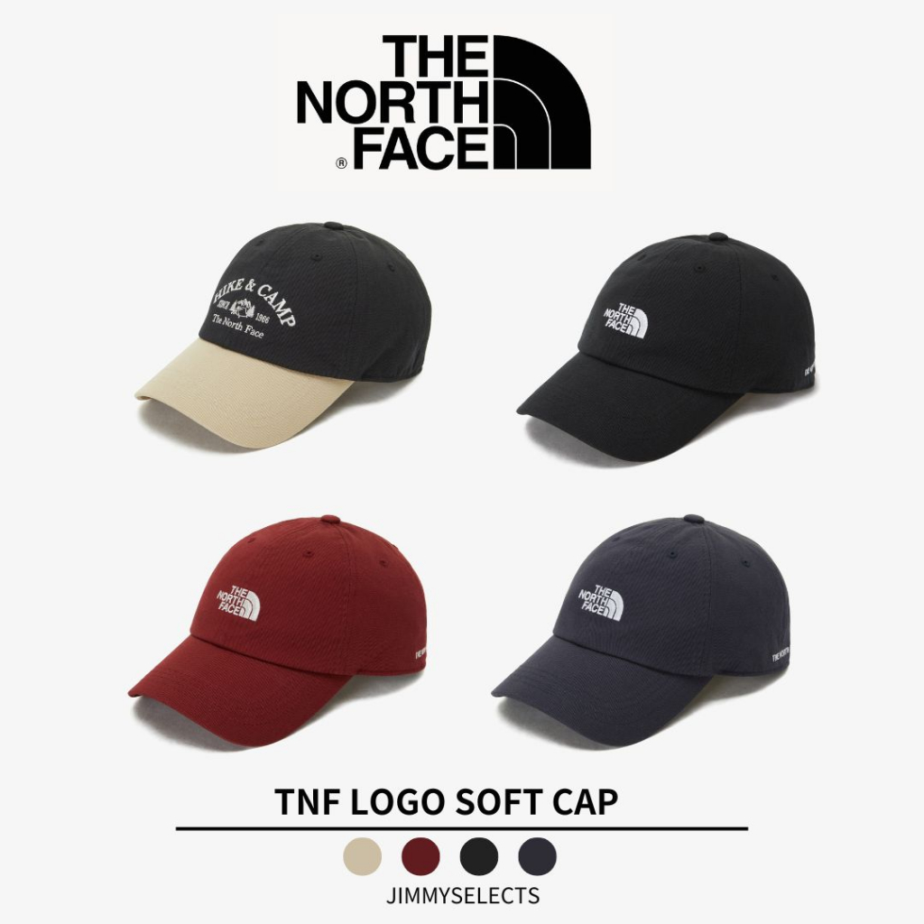 【吉米.tw】韓國代購 THE NORTH FACE LOGO SOFT CAP 帽子 鴨舌帽 老帽 JUL