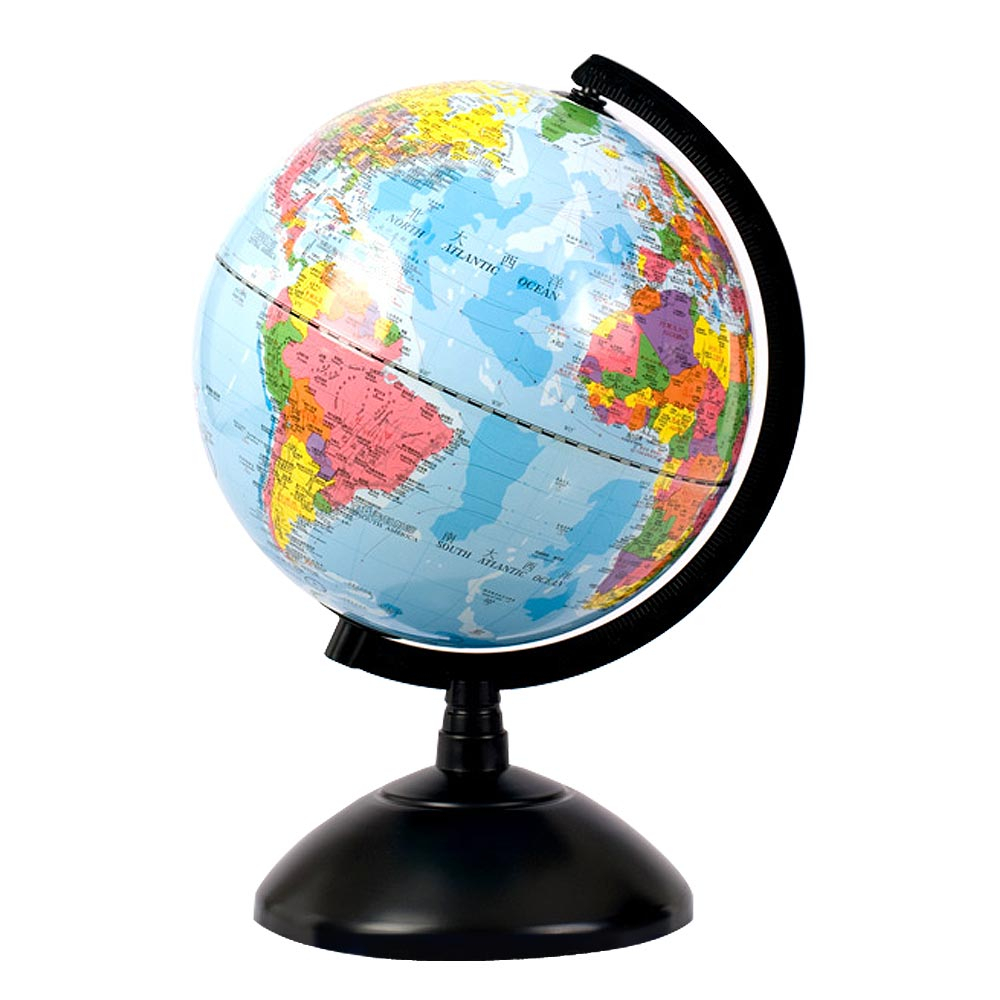 【SkyGlobe】8吋塑膠底座地球儀《WUZ屋子》地球儀 台灣製 教學 行政地圖