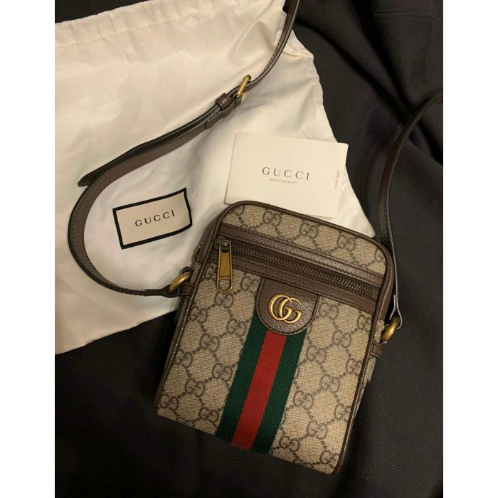 *SHIHNA名牌精品*Gucci Ophidia GG 手機包 郵差包