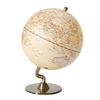 【SkyGlobe】5吋仿古金屬底座地球儀(中文版)《WUZ屋子》地球儀 地圖 臺灣製 繁體