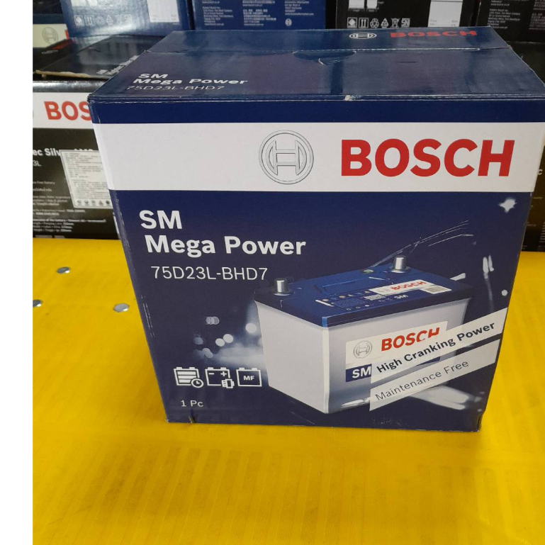 S3系列-75D23L【BOSCH博世電瓶】德國品牌-75D23L   免加水/免保養 車用電瓶 免運