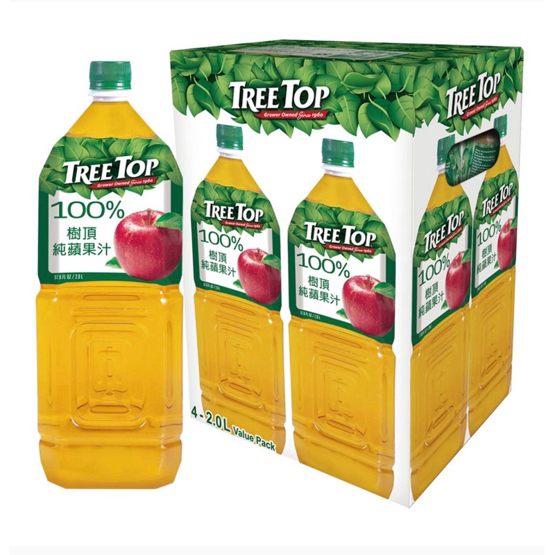 Tree Top 100% 2公升蘋果汁