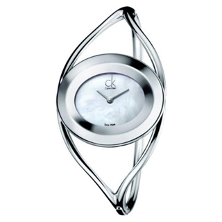 CK Calvin Klein 迷魅之眼簍空造型腕錶 K1A2371G