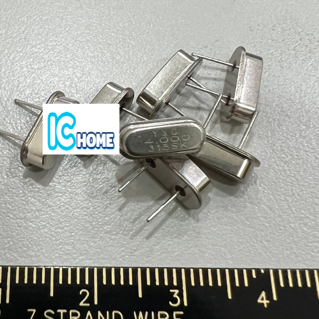 ICHOME HC-49S HC-49 石英震盪器 4MHZ  20ppm DIP 20PF 現貨  工廠直營