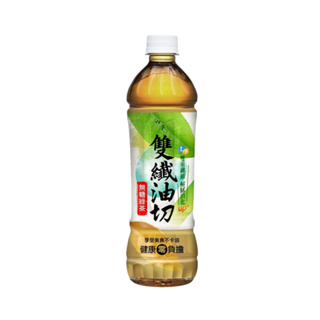 悅氏 雙纖油切綠茶-無糖 550ml/瓶