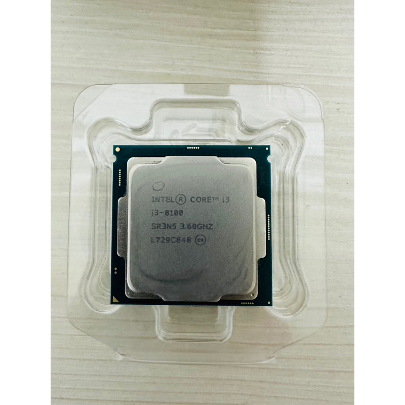 二手Intel® Core™M i3-8100 CPU 處理器 6M 快取記憶體 3.60 GHz LGA1151