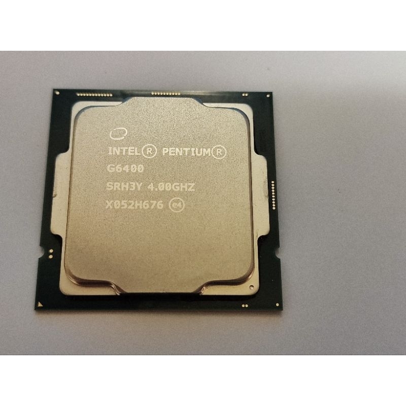 intel G6400 cpu含原廠風扇