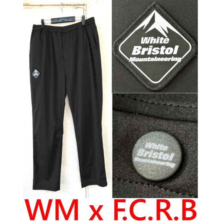 BLACK全新WHITE MOUNTAINEERING x F.C.R.B x GORE-TEX白山FCRB運動褲/風褲