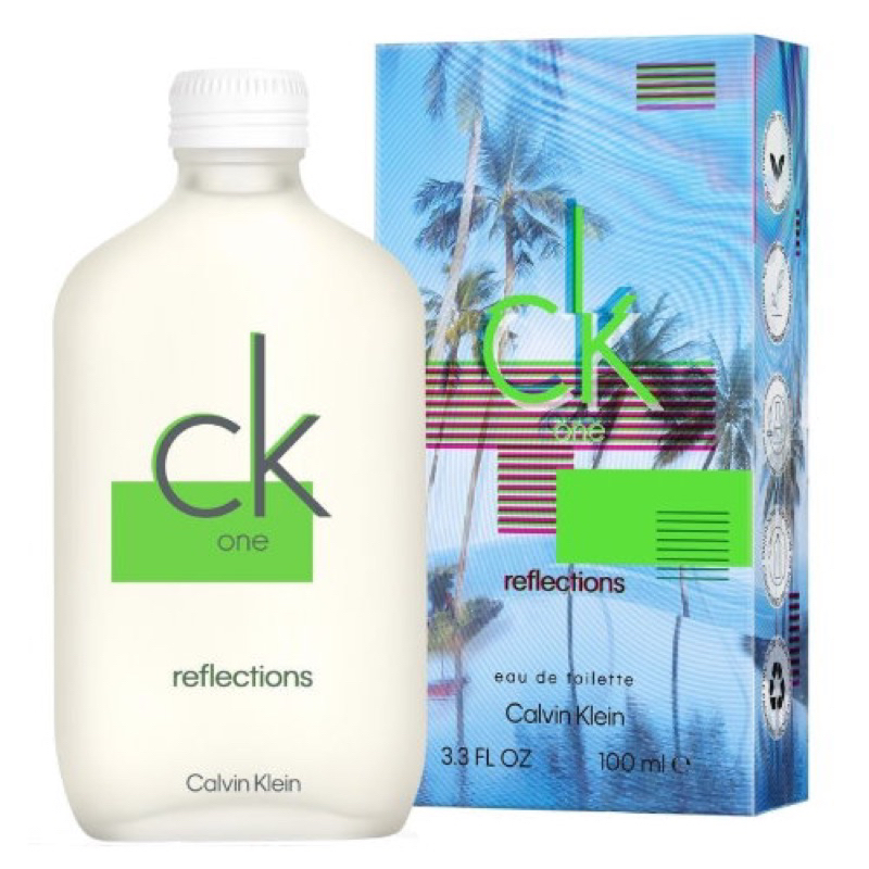 CK One Reflections 2023 光影之夏限量版中性淡香水100ml💋