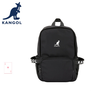 【紅心包包館】KANGOL 英國袋鼠 後背包 6325874620 黑色