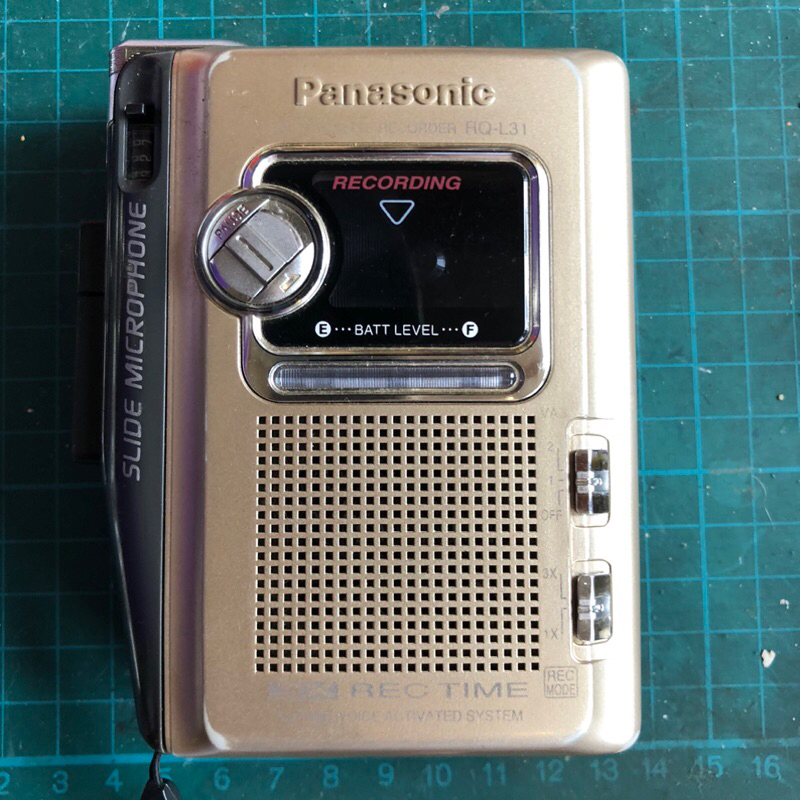 日本Panasonic 隨身聽 1992年RQ-L31LT 錄放音機 香檳金早期台灣製造絕版品