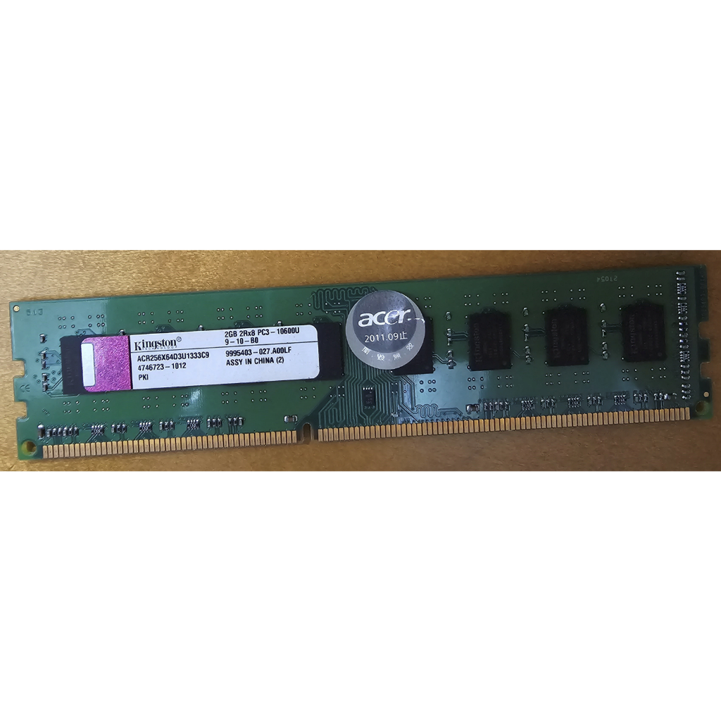 Kingston DDR3 1333 2G ACR256X64D3U1333C9 (Acer)