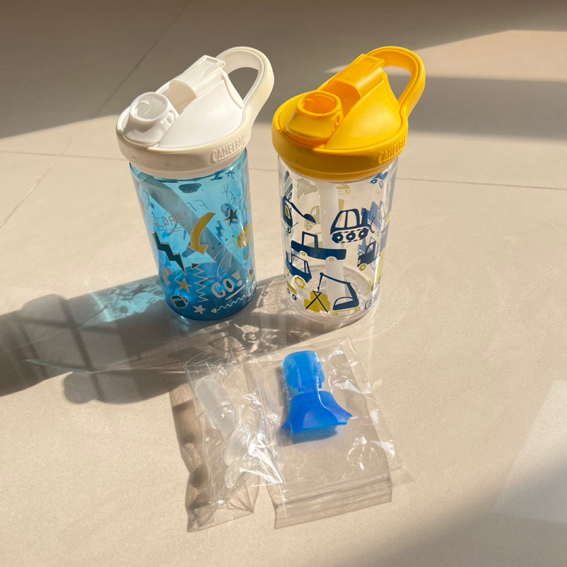 CAMELBAK 兒童水壺 400ml Eddy+ 大吸管 提把 夏天 冷水壺 運動 水瓶 原廠正貨 不漏水 耐用 戶外