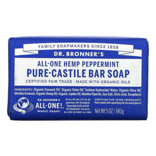 美國原裝 Dr. Bronner's Pure-Castile 布朗博士有機香皂 潔膚皂