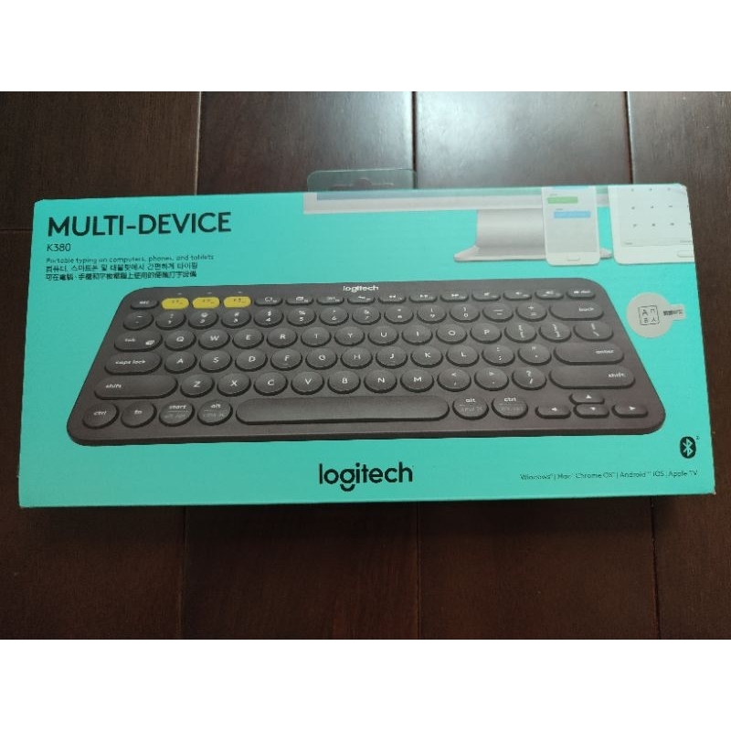 Logitech 羅技 K380 跨平台藍牙鍵盤黑二手