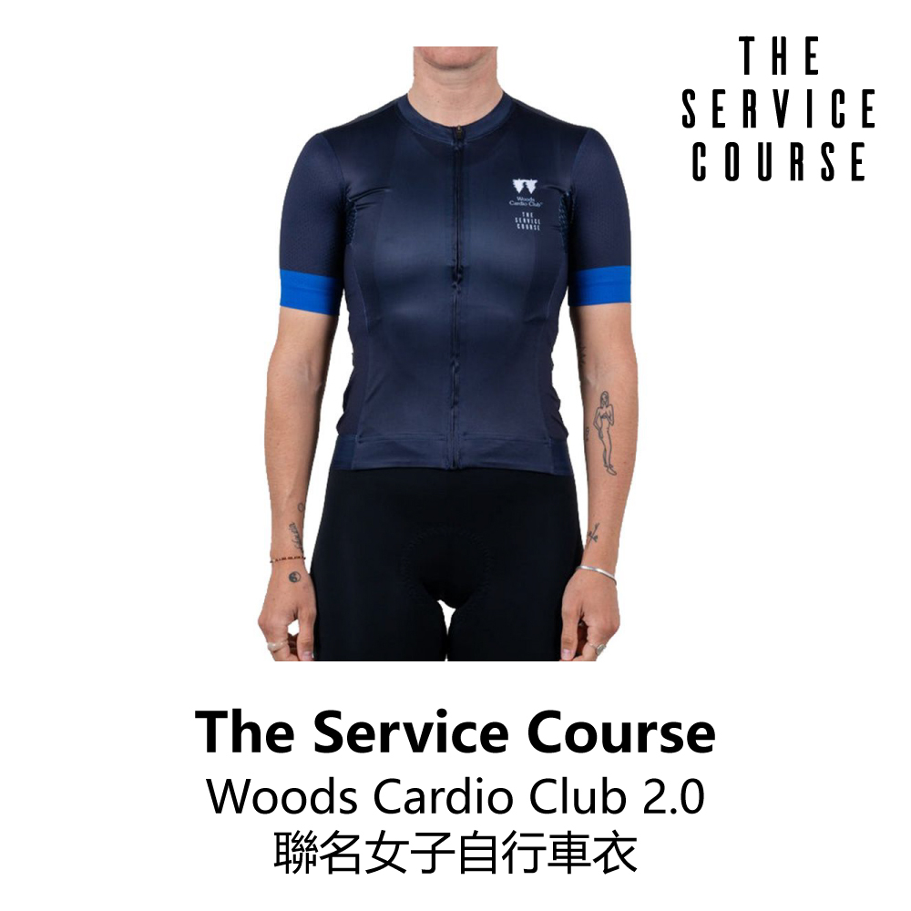曜越_單車【The Service Course】Woods Cardio Club 2.0 聯名女子自行車衣