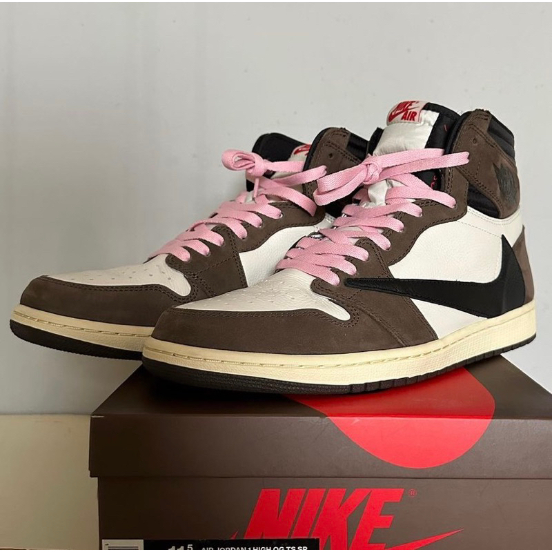 NIKE Jordan 1 Retro OG x Travis Scott High Mocha US11.5