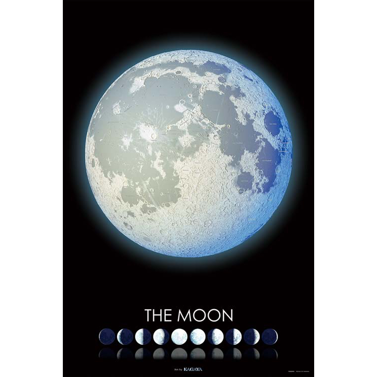 【小巷】攝影 KAGAYA THE MOON‐月の世界‐  月亮（Yanoman 1000片 10-1442 日本拼圖）