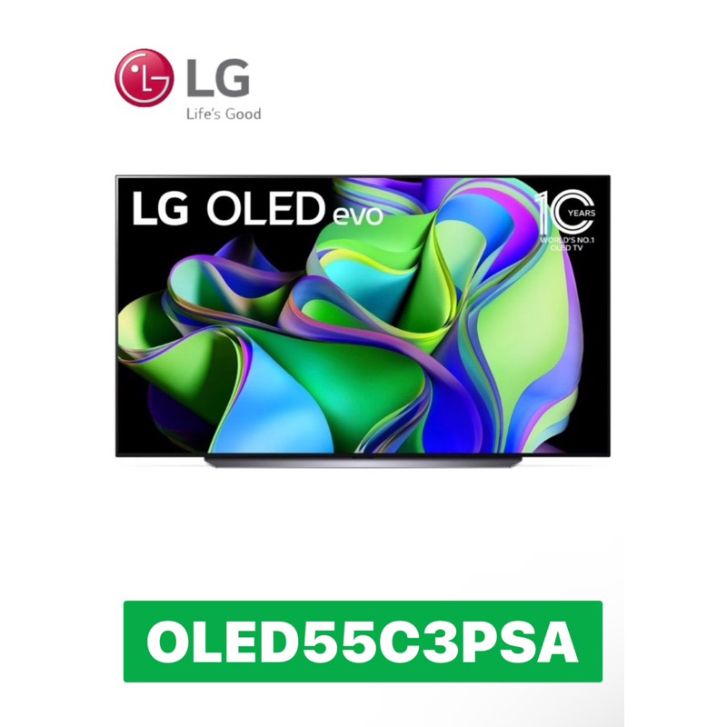 限量10台【LG 樂金】55吋 OLED evo C3極緻系列 4K AI 物聯網智慧電視 / OLED55C3PSA