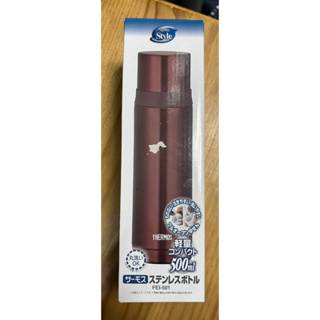 全新 THERMOS『膳魔師FEI-501-BW真空不鏽鋼保溫瓶500ml』保溫杯/保冰瓶/咖啡杯/保熱/兒童水壺