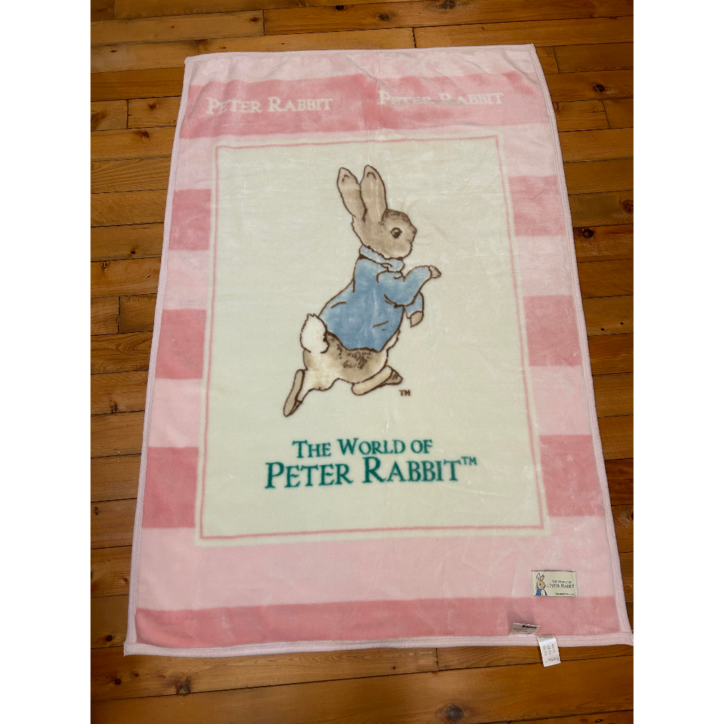 全新 奇哥Peter Rabbit 比得兔抗菌幼兒毛毯 原 價2850 現省1600 只有一條