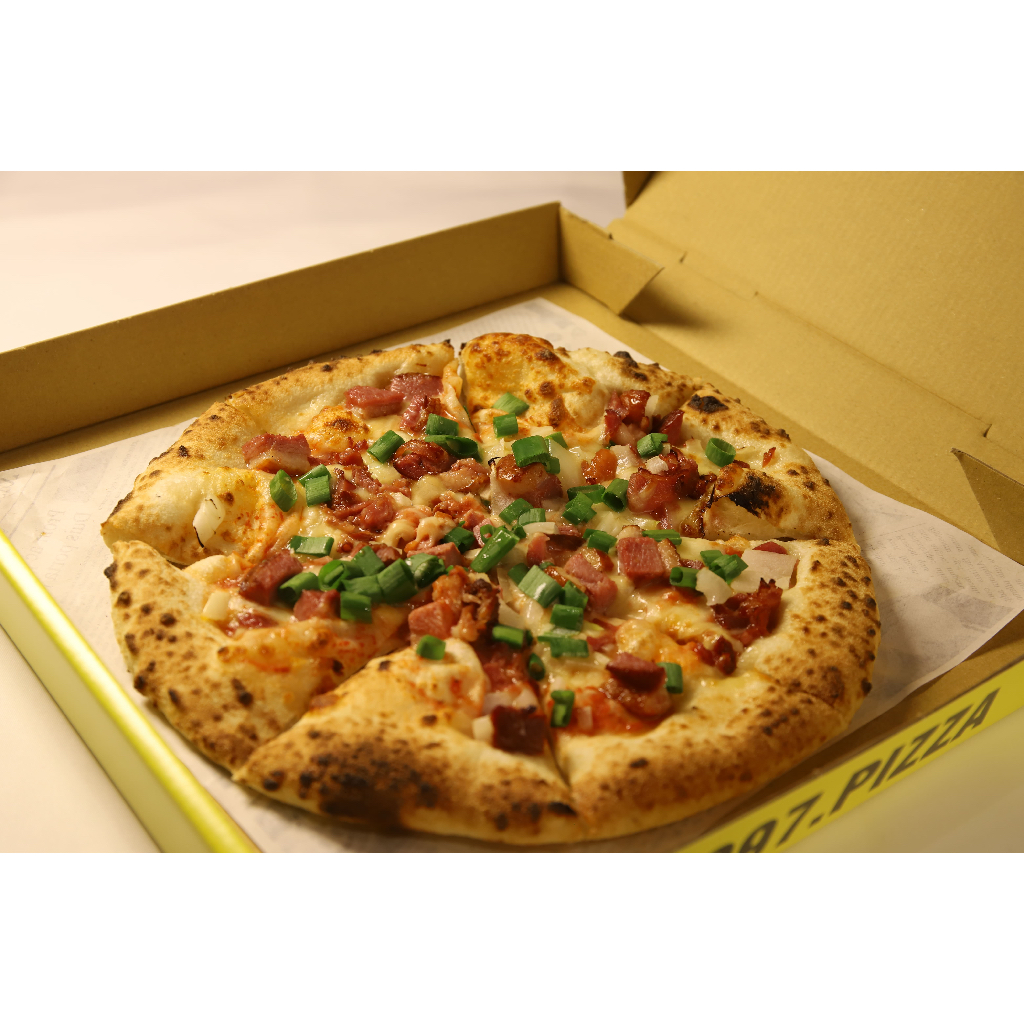 《宜蘭最強披薩》宜蘭蔥鴨胸披薩(六吋冷凍披薩）