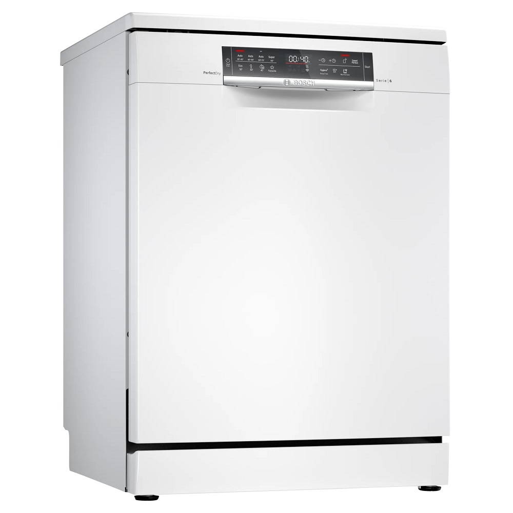 【SMS6ZCW00X】BOSCH 博世 6系列 沸石 獨立式洗碗機 (白色)(60cm) ※熱線07-7428010