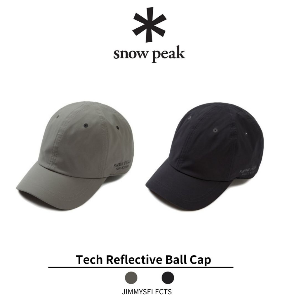 【吉米.tw】韓國代購 Snow Peak 雪諾必克 Tech Reflective  棒球帽 帽子 JUL
