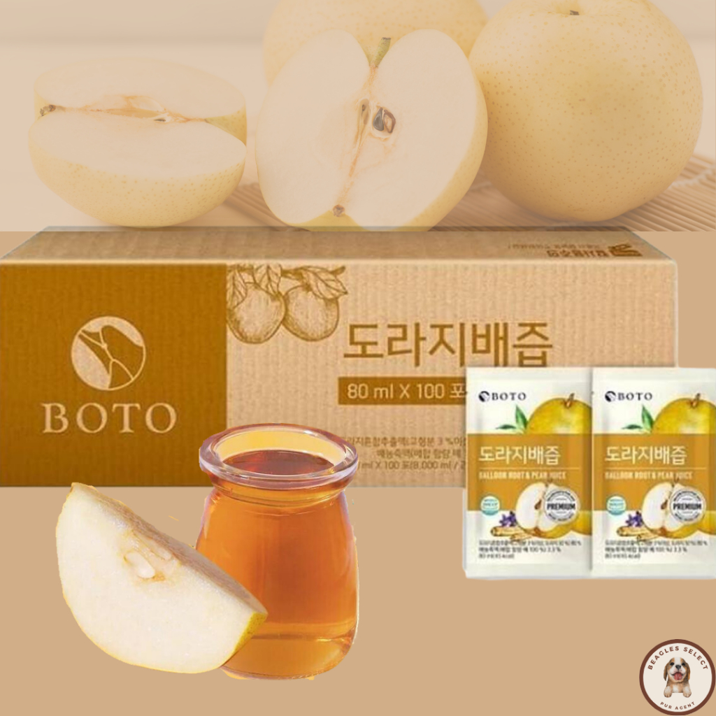 [現貨/免運] 韓國BOTO 桔梗水梨汁 水梨汁 80ml