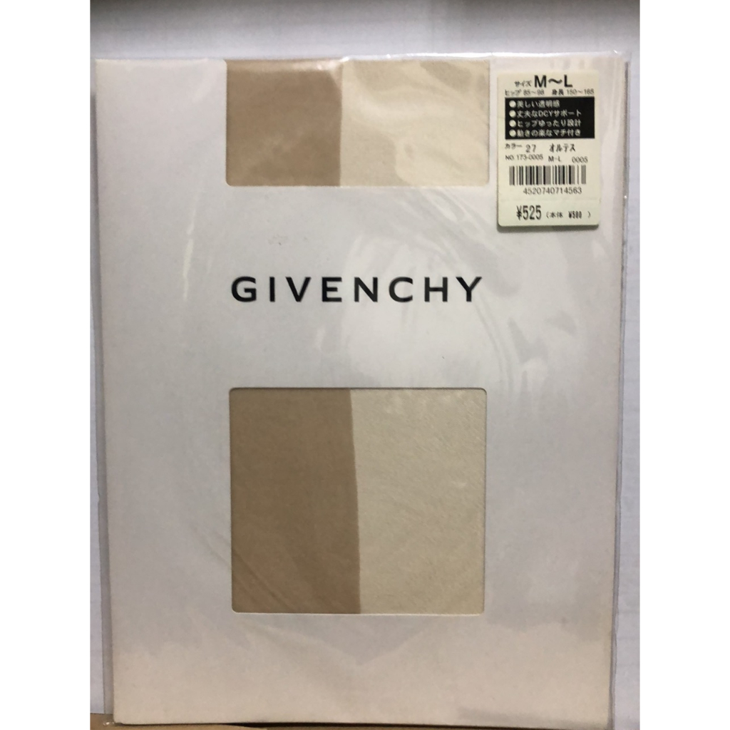 絲襪雜貨店  AW047日本製 Givenchy 透膚 修飾 美腿 造型 高級 褲襪