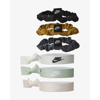 NIKE MIXE 6 PK WITH POUCH 混搭式髮圈6入 女性髮圈 彈性高 髮飾 N1003666 【樂買網】