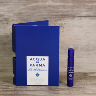 Acqua di Parma 藍色地中海系列 卡拉布里亞香檸檬 中性淡香水 1.2ml 可噴式 全新