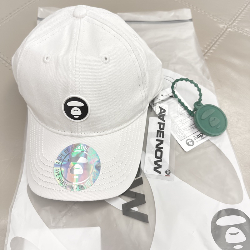 全新正品 AAPE BY A BATHING APE AAPE CAP 棒球帽 帽子 BAPE(現貨）