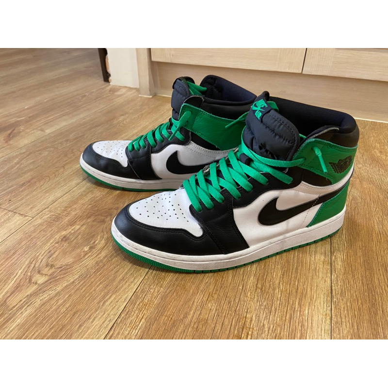 Nike Air Jordan 1 黑 綠 男鞋DZ5485-031