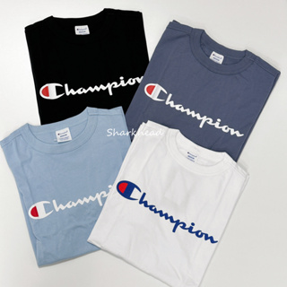 【Sharkhead】現貨 Champion Logo T-shirt 冠軍 草寫 燙印 台灣經銷 短T 日本代購 短袖