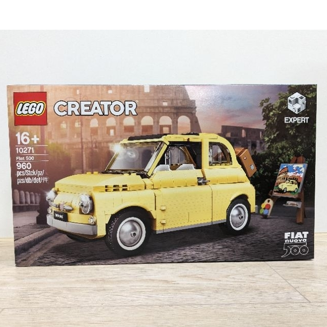LEGO 10271 樂高 飛雅特 FIAT 500 空盒