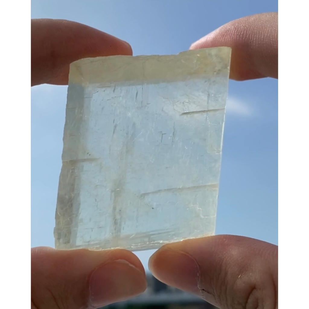 《憶寶珍藏》GIS11 天然原礦 廣西 冰洲石 方解石 Calcite 原礦 礦物 標本 礦標 礦石 水晶 水晶原礦