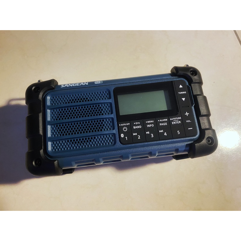 [近全新] SANGEAN山進 調幅/調頻/藍牙 防災收音機(MMR-99)露營戶外必備神器