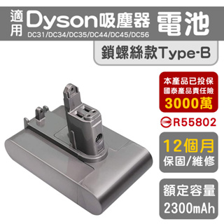 適用Dyson吸塵器 電池 DC31/DC34/DC35/DC44/DC45/DC56/DC57 BSMI:R55802