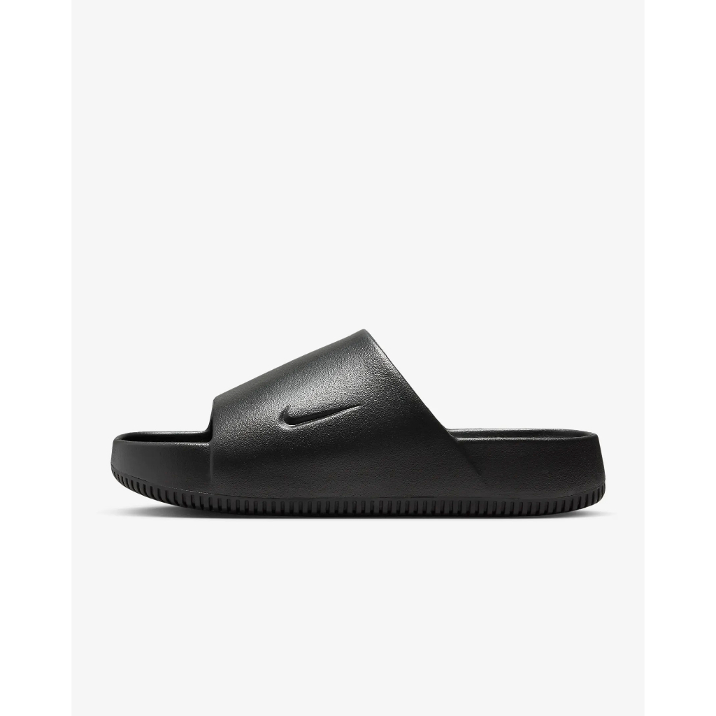 【iNTERWEAVE 誼德威】Nike Calm Slide 拖鞋 麵包拖鞋 (黑) FD4116-001